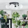 Chehalis lampa sufitowa, kula świetlna biały, 4-punktowe