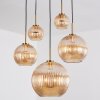 Koyoto Lampa wisząca, Kula świetlna, Lampa wisząca Złoty, Czarny, 5-punktowe Koyoto Lampa wisząca, Kula świetlna, Lampa wisząca Złoty, Czarny, 5-punktowe