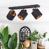 Alsen Lampa sufitowa, Spot sufitowy Czarny, 3-punktowe