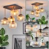 Koyoto lampa sufitowa, kula świetlna złoty, czarny, 5-punktowe