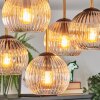 Koyoto lampa sufitowa, kula świetlna złoty, czarny, 5-punktowe