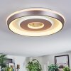Dakon Lampa sufitowa LED W kolorze szampana, Biały, 1-punktowy