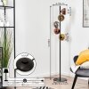 Koyoto Kula świetlna, Lampa stojąca 32 cm Chrom, Złoty, Przezroczysty, W kolorze miedzi, Przydymiony, 5-punktowe