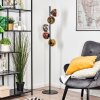 Koyoto Kula świetlna, Lampa stojąca 32 cm Chrom, Złoty, Przezroczysty, W kolorze miedzi, Przydymiony, 5-punktowe