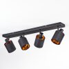 Fallhagen Lampa sufitowa, Spot sufitowy Czarny, 4-punktowe