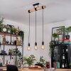 Soungou Lampa wisząca, Lampa wisząca Ecru, Czarny, 3-punktowe