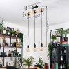 Soungou Lampa wisząca, Lampa wisząca Ecru, Czarny, 3-punktowe