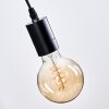Soungou Lampa wisząca, Lampa wisząca Ecru, Czarny, 3-punktowe