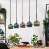 Koyoto Lampa wisząca, Kula świetlna, Lampa wisząca Ecru, Czarny, 5-punktowe