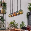 Koyoto Lampa wisząca, Kula świetlna, Lampa wisząca Ecru, Czarny, 5-punktowe