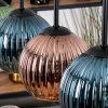 Koyoto lampa wisząca, kula świetlna, lampa wisząca kolory naturalne, czarny, 5-punktowe