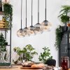 Koyoto lampa wisząca, kula świetlna, lampa wisząca kolory naturalne, czarny, 5-punktowe