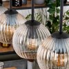 Koyoto lampa wisząca, kula świetlna, lampa wisząca kolory naturalne, czarny, 5-punktowe