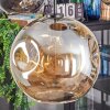 Ripoll lampa wisząca, kula świetlna, lampa wisząca bursztynowy, przydymiony, 5-punktowe