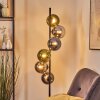 Gastor kula świetlna, lampa stojąca 34 cm niebeieski, chrom, zielony, przydymiony, 6-punktowe