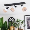 Fallhagen Lampa sufitowa, Spot sufitowy Czarny, 3-punktowe