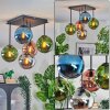 Gastor lampa sufitowa, kula świetlna niebeieski, chrom, zielony, miedziany, przydymiony, 5-punktowe