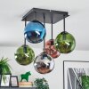 Gastor Lampa sufitowa, Kula świetlna Niebeieski, Chrom, Zielony, W kolorze miedzi, Przydymiony, 5-punktowe