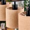 Soungou Lampa wisząca, Lampa wisząca Ecru, Czarny, 5-punktowe