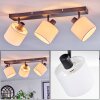 Bassagoda Lampa sufitowa, Spot sufitowy Czarny, 3-punktowe