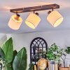 Bassagoda Lampa sufitowa, Spot sufitowy Czarny, 3-punktowe