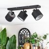 Bassagoda Lampa sufitowa, Spot sufitowy Czarny, 3-punktowe