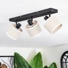 Bassagoda Lampa sufitowa, Spot sufitowy Czarny, 3-punktowe