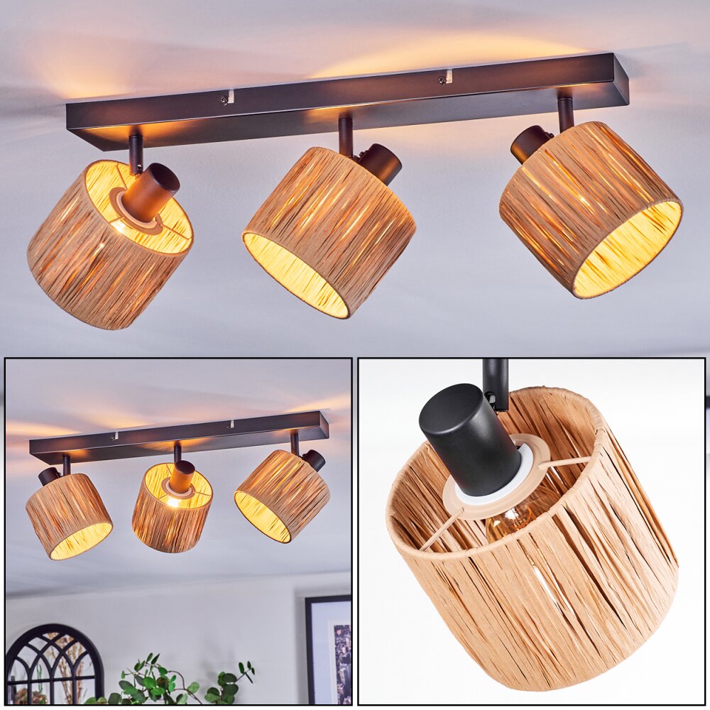 Granja Lampa sufitowa, Spot sufitowy Czarny, 3-punktowe main product photo