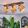 Granja Lampa sufitowa, Spot sufitowy Czarny, 3-punktowe
