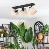 Sabadim Lampa sufitowa, Spot sufitowy Czarny, 3-punktowe