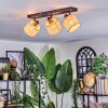 Sabadim Lampa sufitowa, Spot sufitowy Czarny, 3-punktowe