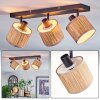Bongal Lampa sufitowa, Spot sufitowy Czarny, 3-punktowe