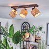 Bongal Lampa sufitowa, Spot sufitowy Czarny, 3-punktowe