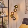Koyoto kula świetlna, lampa stojąca 31 cm niebeieski, zielony, miedziany, 5-punktowe