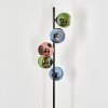 Koyoto kula świetlna, lampa stojąca 31 cm niebeieski, zielony, miedziany, 5-punktowe