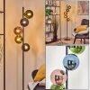 Gastor Kula świetlna, Lampa stojąca 33 cm Niebeieski, Zielony, W kolorze miedzi, 5-punktowe