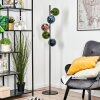 Gastor Kula świetlna, Lampa stojąca 33 cm Niebeieski, Zielony, W kolorze miedzi, 5-punktowe