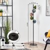 Gastor Kula świetlna, Lampa stojąca 33 cm Niebeieski, Zielony, Przezroczysty, W kolorze miedzi, 5-punktowe