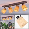 Lindberg Lampa sufitowa, Spot sufitowy Czarny, 4-punktowe
