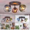 Gastor lampa sufitowa, kula świetlna niebeieski, zielony, przezroczysty, miedziany, 3-punktowe