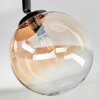 Chehalis lampa sufitowa, kula świetlna 48.5 cm bursztynowy, przezroczysty, 3-punktowe