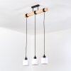 Bassagoda Lampa wisząca, Lampa wisząca Ecru, Czarny, 3-punktowe