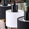 Bassagoda lampa wisząca, lampa wisząca kolory naturalne, czarny, 5-punktowe