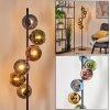 Koyoto kula świetlna, lampa stojąca 32 cm niebeieski, złoty, zielony, miedziany, 6-punktowe
