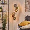 Koyoto kula świetlna, lampa stojąca 32 cm niebeieski, zielony, miedziany, 6-punktowe