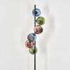 Koyoto kula świetlna, lampa stojąca 32 cm niebeieski, zielony, miedziany, 6-punktowe