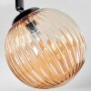 Chehalis lampa sufitowa, kula świetlna 48.5 cm bursztynowy, 3-punktowe
