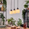 Bassagoda Lampa wisząca, Lampa wisząca Ecru, Czarny, 3-punktowe
