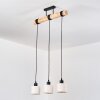 Bassagoda Lampa wisząca, Lampa wisząca Ecru, Czarny, 3-punktowe