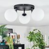 Chehalis Lampa sufitowa, Kula świetlna 25 cm Biały, 3-punktowe